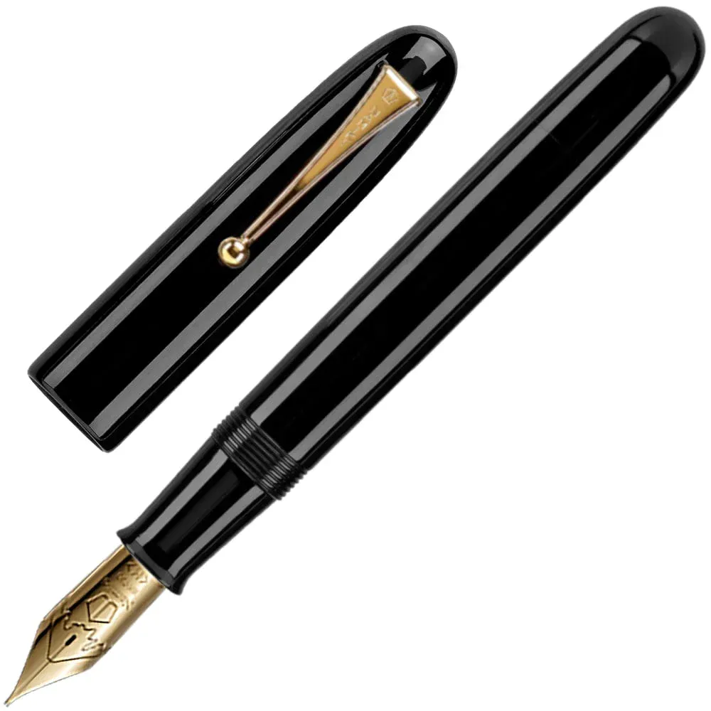 Pilot Namiki Emperor Urushi Lacquer Black No 50 Fountain Pen - pen